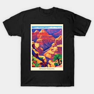 fauvism art of grand canyon usa T-Shirt